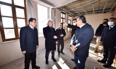 Vali Karaloğlu, Sur’da incelemelerde bulundu