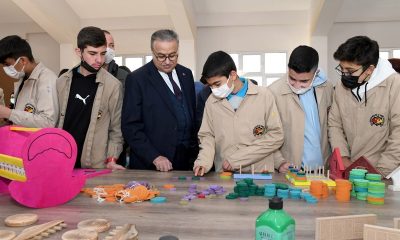 Vali Su, MTOSB’deki öğrencilerle buluştu