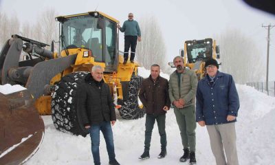 Varto’da karla mücadele çalışması
