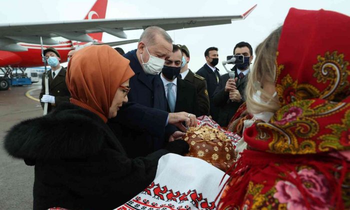 Cumhurbaşkanı Erdoğan Ukrayna’da